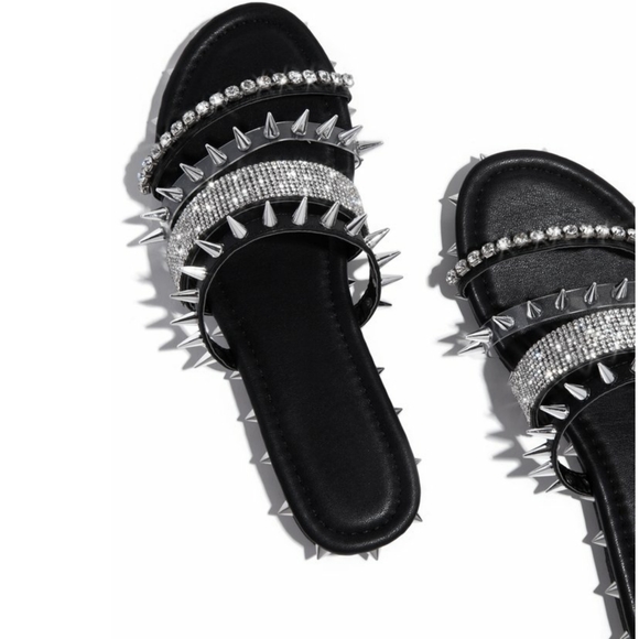 𝙇𝙖𝙨𝙩 𝙎𝙞𝙯 6💎🎥Rhinestone & Studs Embellishd - Picture 4 of 14